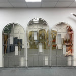 miroir cadre doré géométrique classique ligne verticale décoration intérieure mariage anniversaire événement baptême