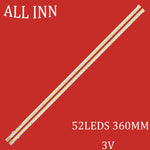 ruban led blanc 360mm 52 diodes 3v adhésif moderne connecteur double