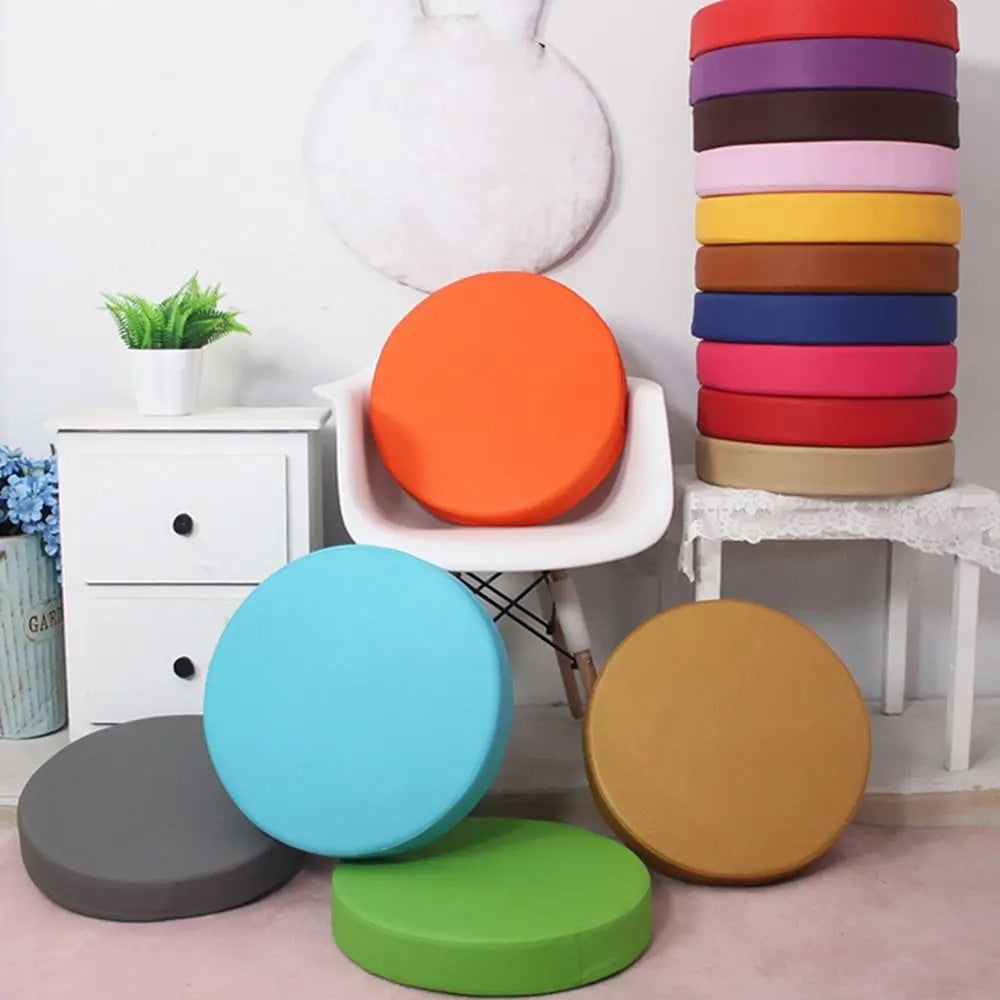 coussin rond moderne imperméable mousse pe doux tissu assise table maison