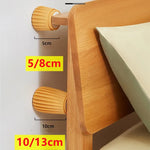 protections antitremblement adhésives pieds meubles jaune marron riblées cannelées modernes minimalistes 8cm 10 13cm