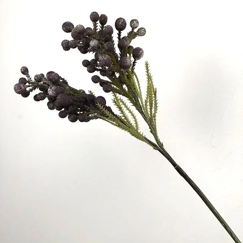 bouquet artificiel violet gris vert blanc extérieur naturel brillant plastique exposéextérieur