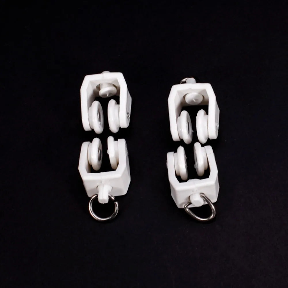 clips fixation blancs pragmatiques rideaux plastique tissu coton accessoires fenêtre voies rideau polonais