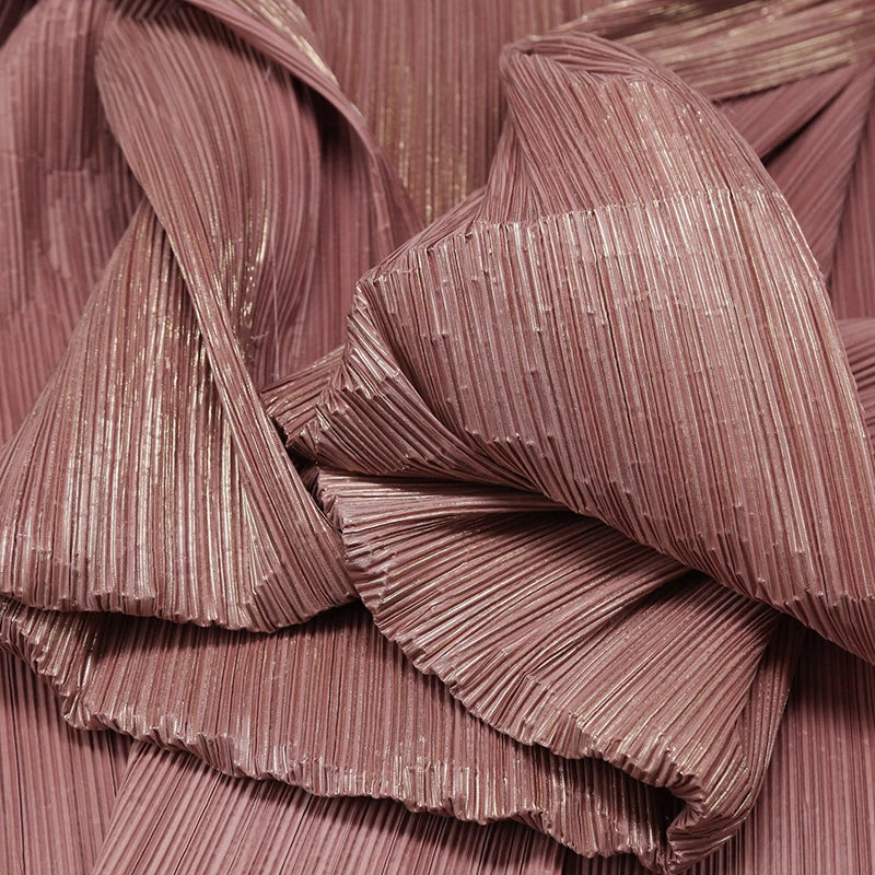 ruban plissé polyester moderne couture décoration bricolage tissu décoratif couleur unie chic