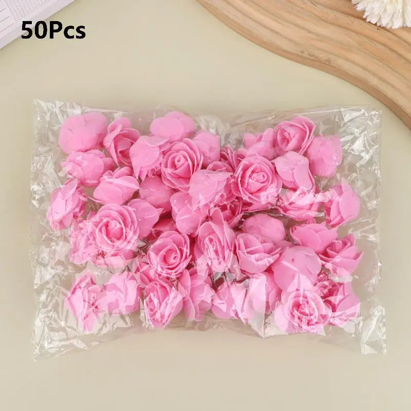 décoration intérieure artificielle roses multicolores maison événements DIY