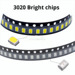 bande led 3020 smd bleu vert rouge blanc jaune adhésive moderne decoration 100pieces