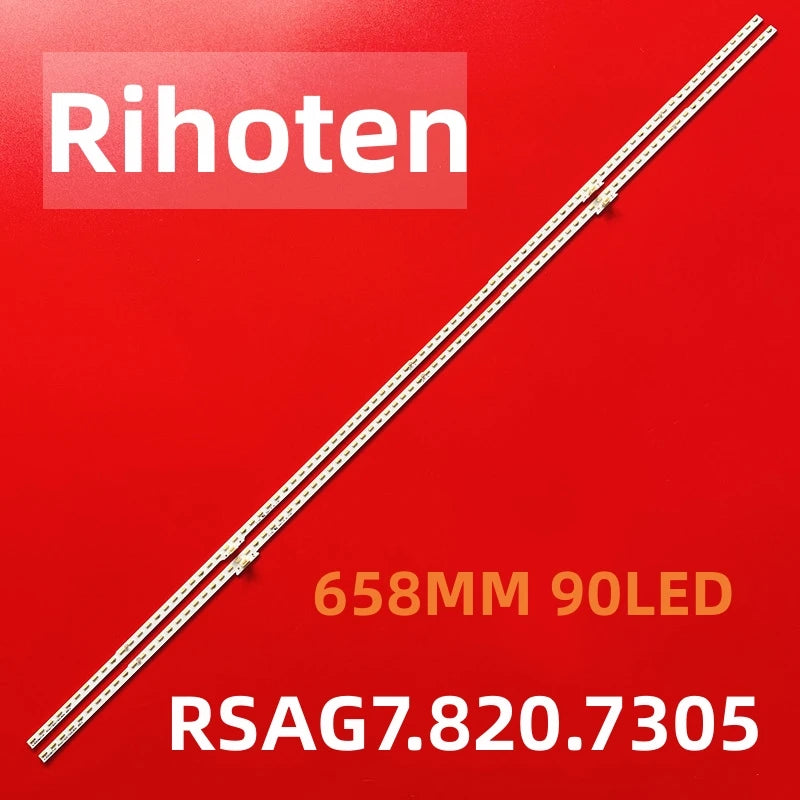 ruban led blanc 90 diodes 658mm ligne droite led diodes jaunes