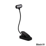 lampe lecture portable pince noire led rechargeable chambre minimaliste