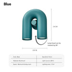 lampes murales modernes bleu turquoise noir blanc cassé rouille sculpturales éclairage quotidien minimaliste fixées
