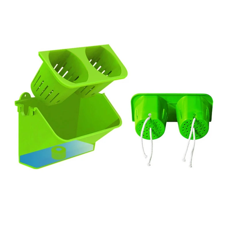 support mural plante verte grille drainage arrosage facile moderneintérieur minimaliste
