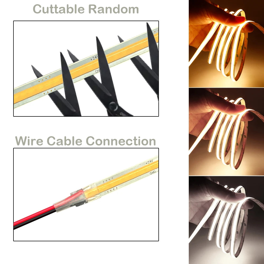 ruban led flexible blanc chaud blanc neutre blanc froid 528 diodes adhésif moderne 3000k