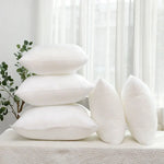 coussins carrés blancs mousse mémoire forme rectangulaire literie sans motif moderne fixation adultes
