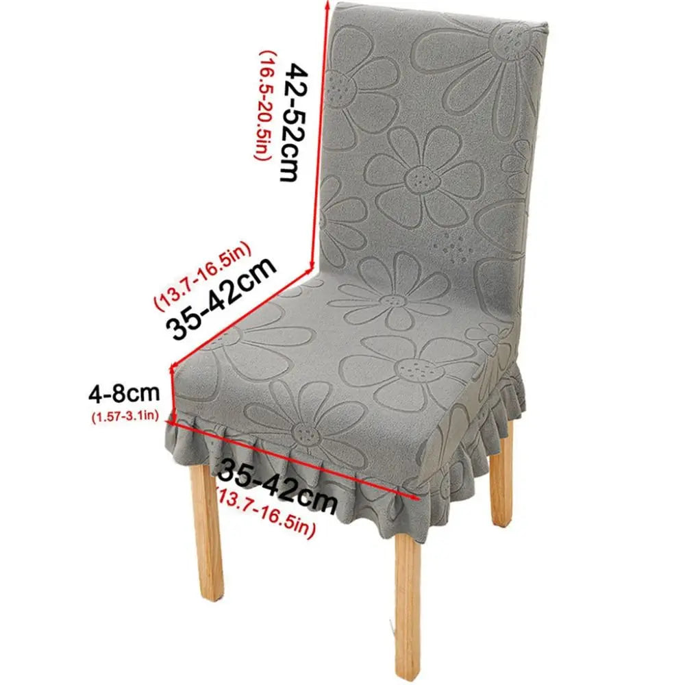 housses chaise fleur imprimée moderne gris bleu vert rose polyesters