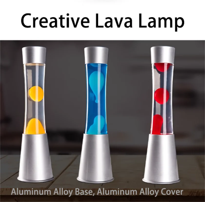 Lampe à lave gris foncé décoration intérieure