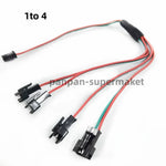connecteur ruban led rouge vert blanc noir jst sm 3p fil cuivre cable different