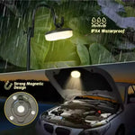 lampe camping led flexible rechargeable aimantée blanc noir multifonctionnelleextérieur chambre tente