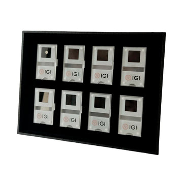 plaques diamants transparentes moderne pince lunettes support bijoux exposition organisateur transparent
