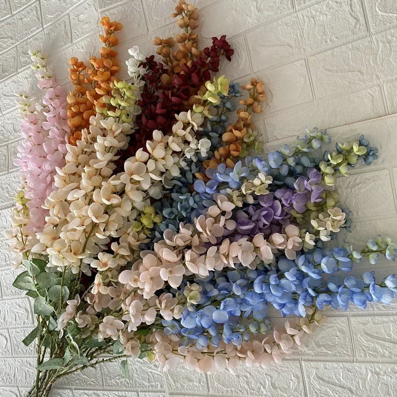 guirlande artificielle soie multicolore décoration intérieure moderne mariage anniversaire baby shower pendaison crémaillère