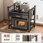 rangement cuisine tiroirs acier inoxydable gris noir moderne batteur cuillères couteaux toaster friteuse