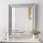 miroirs adhésifs modernes blanc doré gris clair rond rectangulaire bambou opaques chambre salon