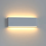 applique murale led moderne blanc noir gris ip65 interrupteur tactile boutons réglageextérieur