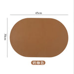 tapis table moderne beige muffins illustration vivre bien 45cm 30cm minimaliste textes