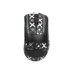 souris gaming noire or motif moderne caoutchouc sportif