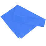tapis adhésif bleu texture froissée moderne porte entrée sol maison simple