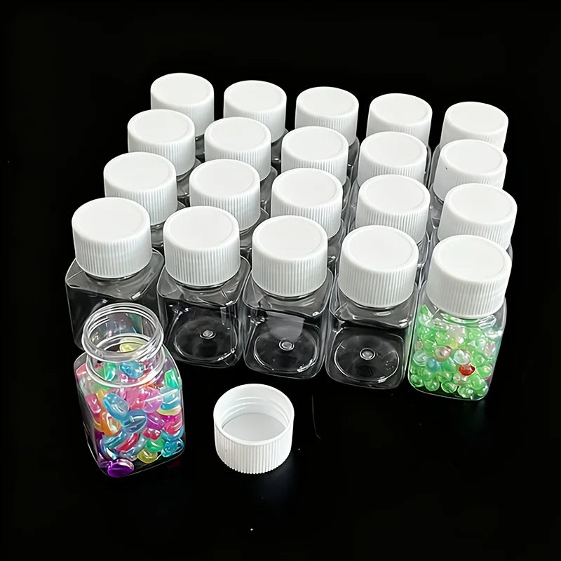 organisateur rangement mosaïque diy boîtes plastique transparent compartiments amovibles utilitaire simple