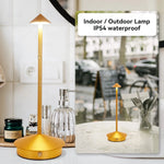 lampe table or blanc noir interrupteur tactile charge type base antidérapante moderne