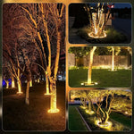 projecteurs extérieurs ip65 led spots aluminium noir éclairage paysager moderne étanches 265v fixations