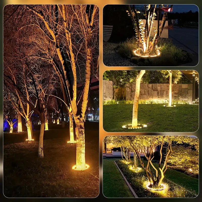 projecteurs extérieurs ip65 led spots aluminium noir éclairage paysager moderne étanches 265v fixations