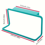 porte serviettes mural adhésif moderne couleur bleu clair vert rose blanc