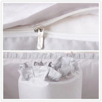 protège matelas lit bébé rose blanc gris fronces décoratives doux mignon étoile cœur lion