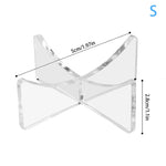 présentoir sportif transparent minimaliste support ballon basket football volley