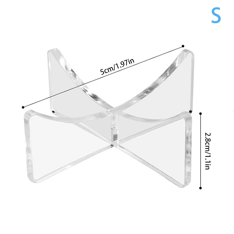 présentoir sportif transparent minimaliste support ballon basket football volley