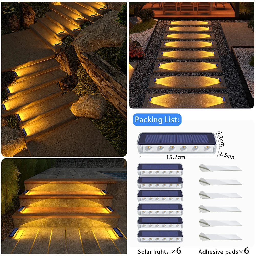 éclairage solaire led moderne bleu autoadhésif ip68 étancheextérieur pas cher autonomie longue
