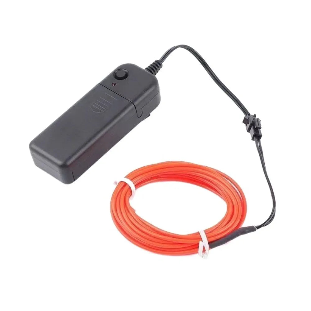 fil lumineux flexible multicolore adhésif occasion fête moderne commande batterie incluses