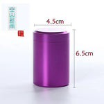 boîte thé or argent moderne minimaliste 70ml métallique brillante portablescrição
