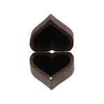 boîte bijoux marron foncé texture bois dorés anneau classique acrylique echangementprésentationbijoux
