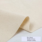 toile coton beige résistante 137 157cm bricolage rideau simple classique