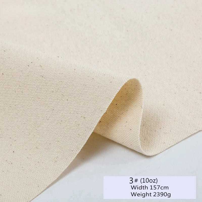 toile coton beige résistante 137 157cm bricolage rideau simple classique