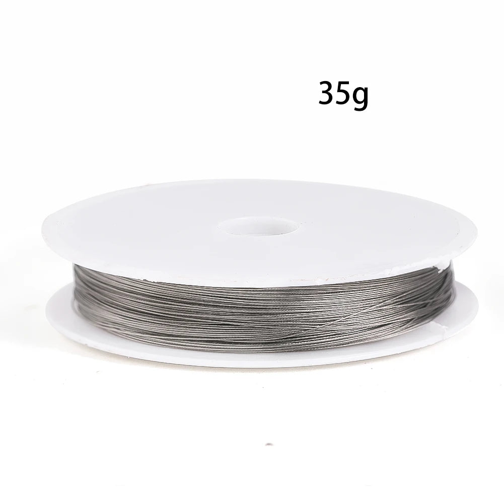 fil métal gris lisse 2mm diamètre bricolage artisanat fabrication bijoux rideau