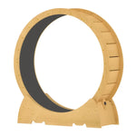 roue d'exercice hamster bois naturel moderne taille XL