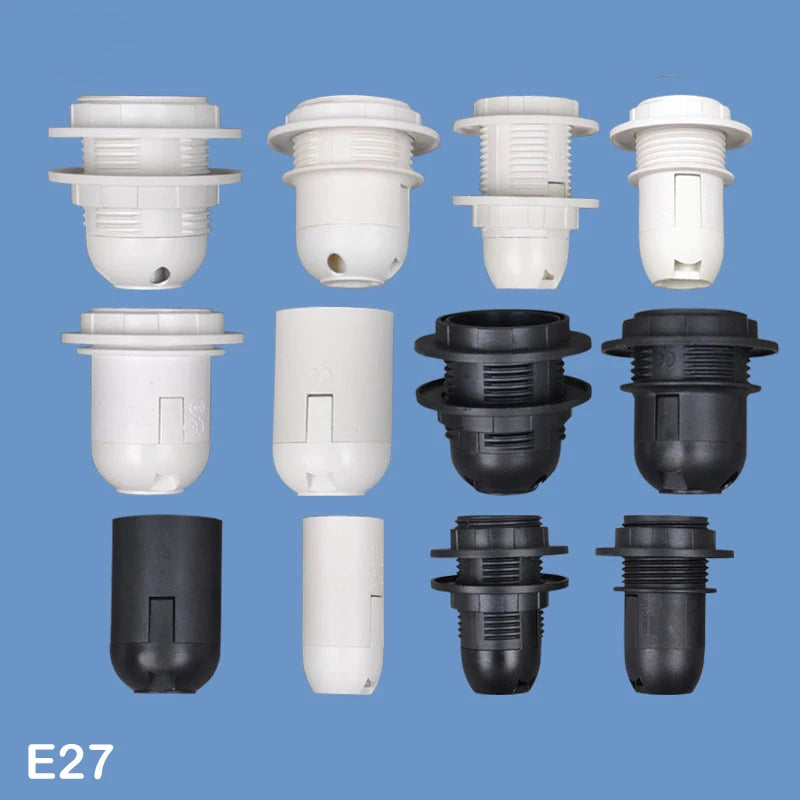 ampoules led e14 e27 blanc noir anneau fixation moderne sans visibilité fixe