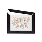 cadres photo bois enfants dessins animaux paysages aimants minimaliste rustique