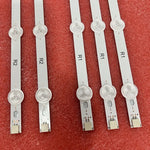 bandes led blanc rondelles plastique transparent moderne écran plat éclairage télévision fixations backlights