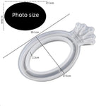cadres photo silicone antiadhésif couronne géométrique classique baroque