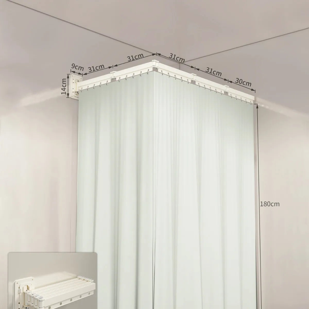 rideau douche gris rayures moderne polyester opaque salle bain classique
