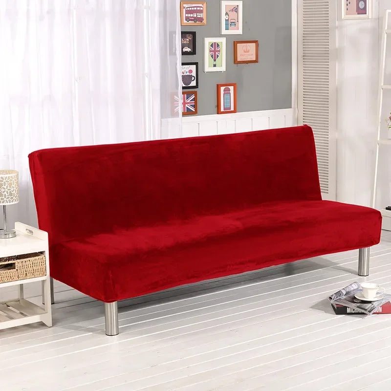 housse canapé velours gris extensible canapé lit futon moderne lavable amovible
