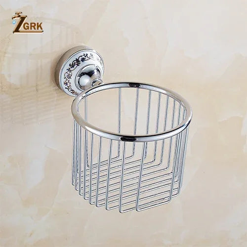 accessoires salle bain porte savon support papier toilette moderne élégant chrome rouge vis fixé
